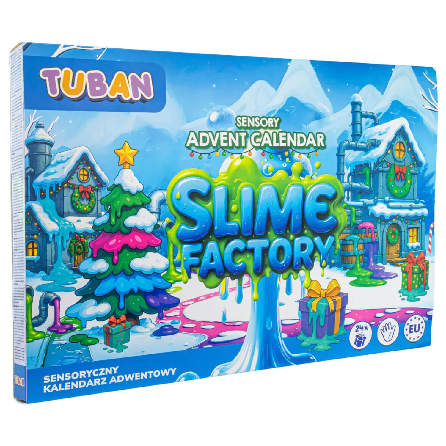 8 Lat+|6 Lat+ | Tuban Slime Factory - sensoryczny kalendarz