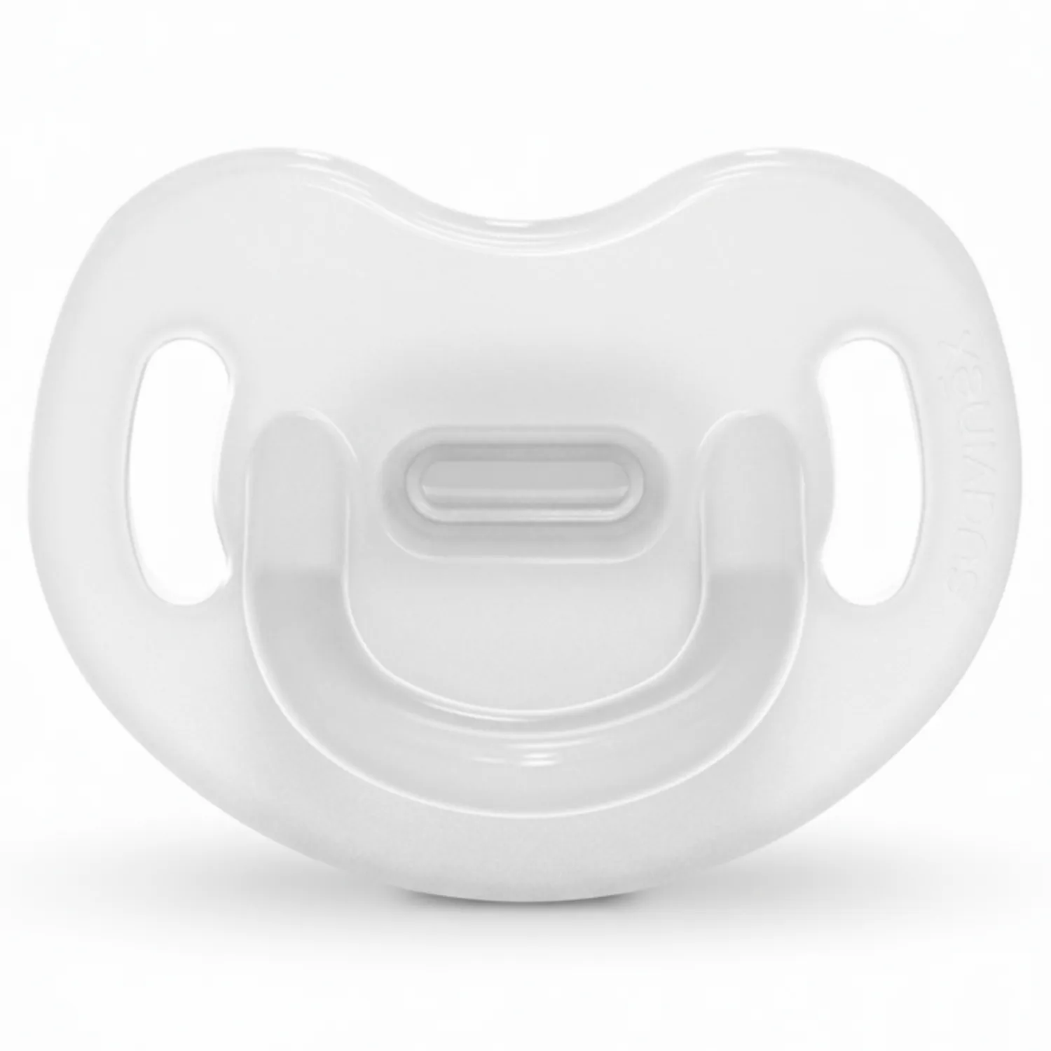 Smoczki|Smoczki | Suavinex Smoczek 100 % silikonowy anatomiczny SX Pro Colour Essence - transparentny
