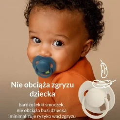 Smoczki|Smoczki | LOVI Smoczek silikonowy dynamiczny Prime, 2szt. - Baby Blue, Blue