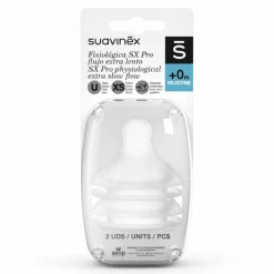 Smoczki Do Butelek|Butelki I Akcesoria | Suavinex Smoczki do butelek SX PRO o ultra wolnym przepływie 0+, 2 szt.