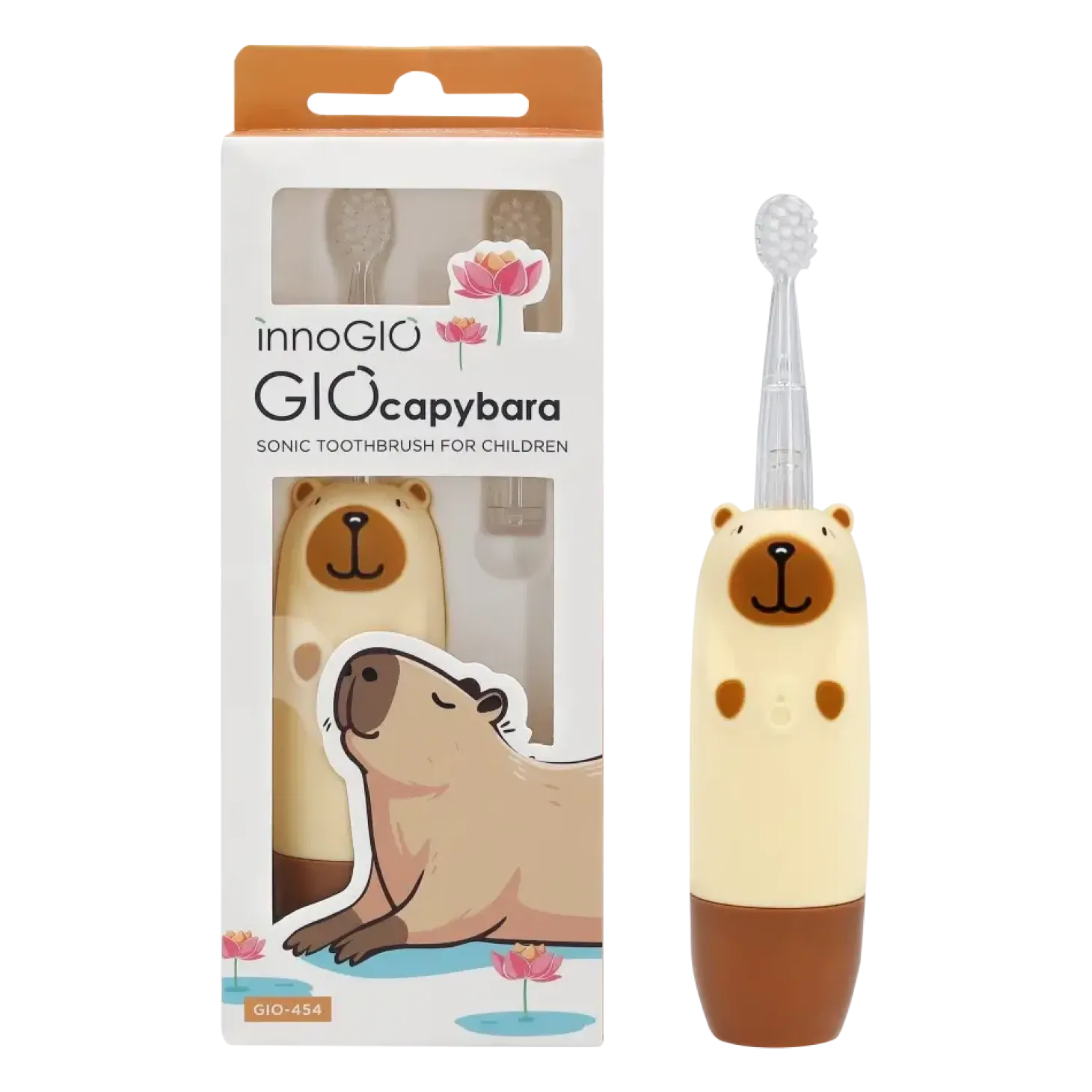 Soniczna szczoteczka dla dzieci GIOcapybara