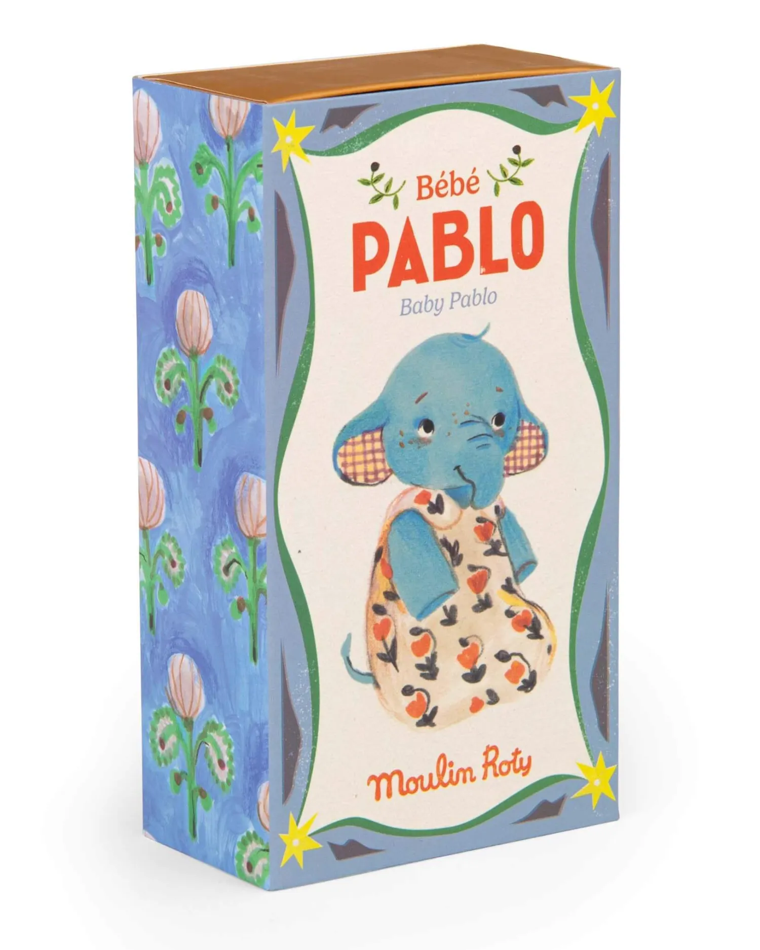 12M+|6 Lat+ | Moulin Roty Słonik BEBE PABLO LES MINOUCHKAS