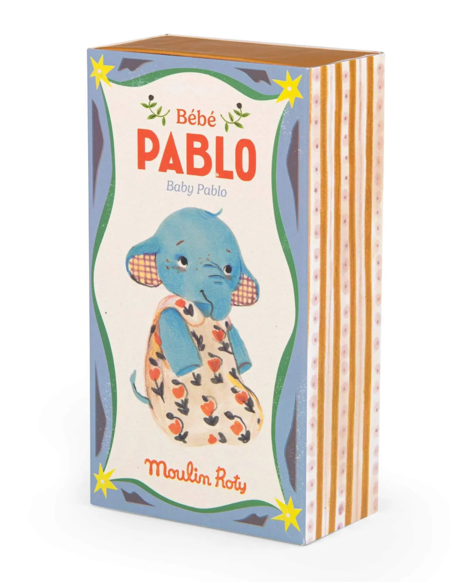 12M+|6 Lat+ | Moulin Roty Słonik BEBE PABLO LES MINOUCHKAS