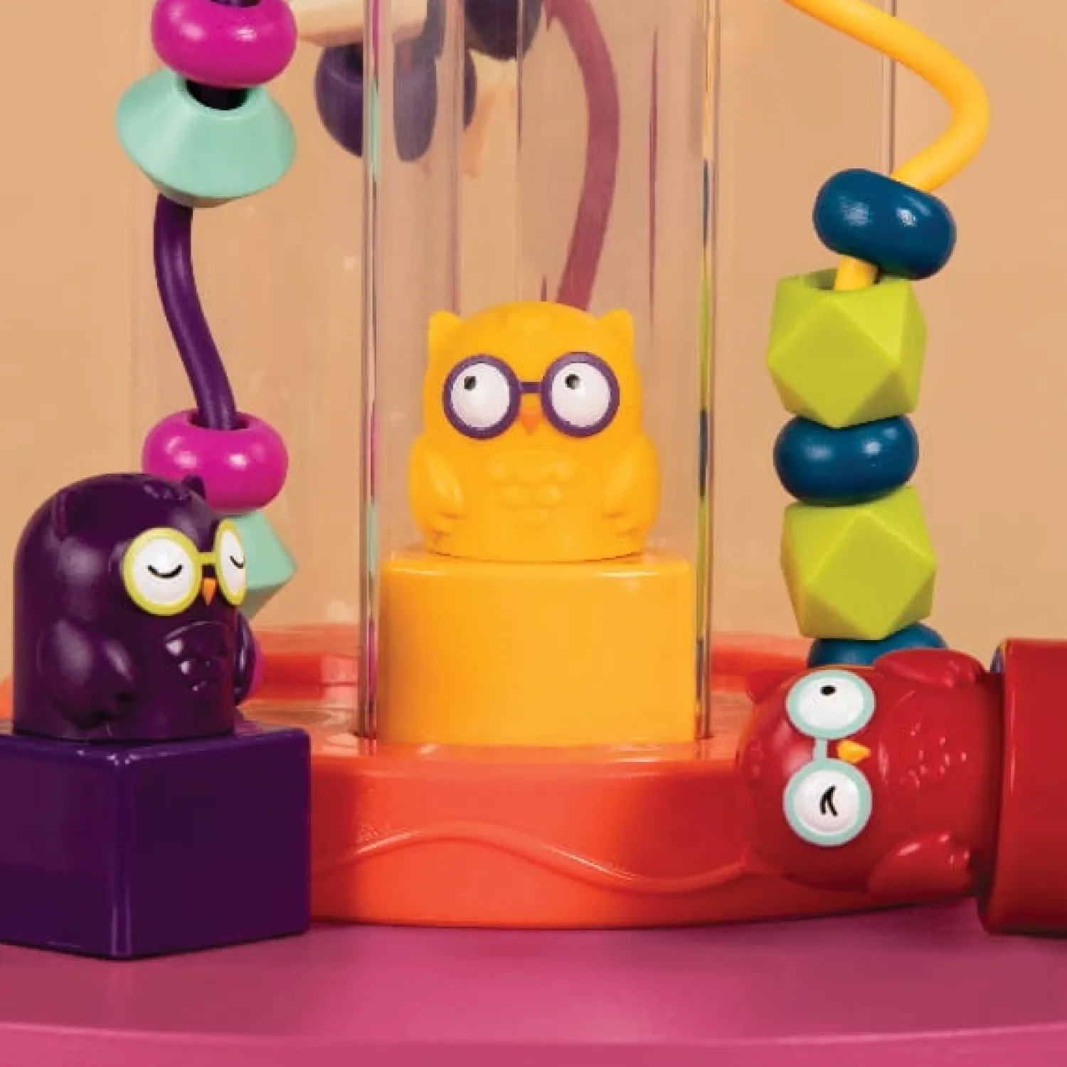 12M+|Sortery | B.Toys Sorter kształtów z efektem dźwiękowym