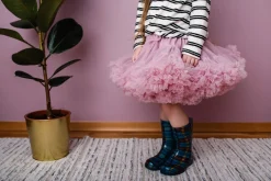 Ubranka Dziecięce | Manufaktura Falbanek Spódnica Pettiskirt - Brudny Róż