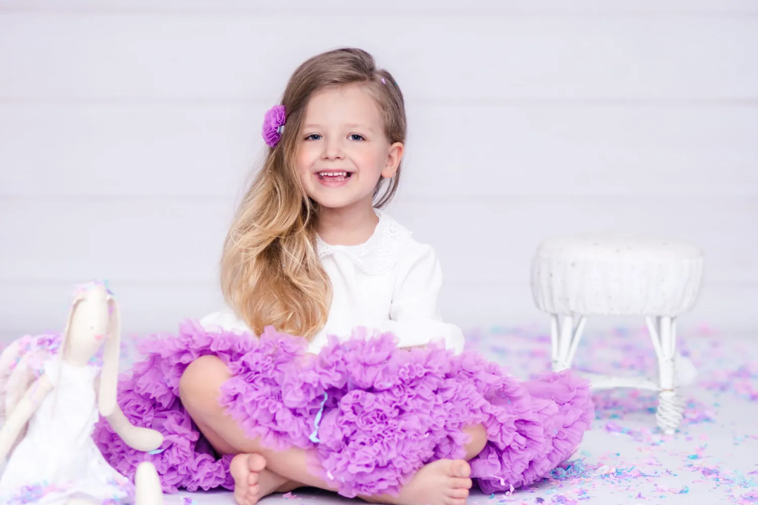 Ubranka Dziecięce | Manufaktura Falbanek Spódnica Pettiskirt - Orchidea