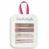 Akcesoria Do Włosów | Rockahula Kids Spinki do włosów Retro Acrylic Bar Pink