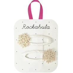 Akcesoria Do Włosów | Rockahula Kids Spinki do włosów Shimmer Snowflake