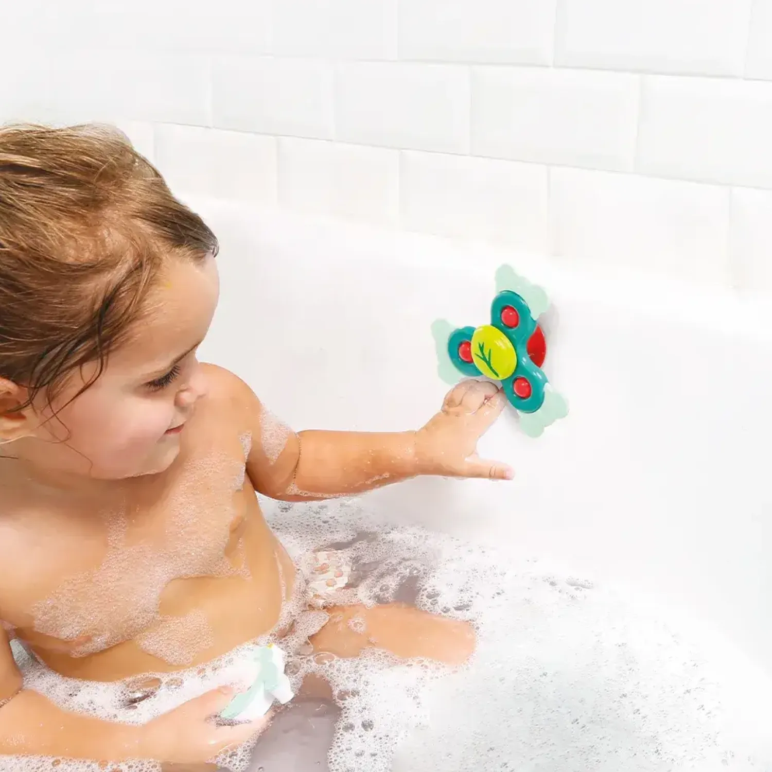 Idealne W Podróży|12M+ | LUDI Spinner sensoryczny KOALA z przyssawką i gryzakiem