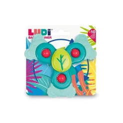 Idealne W Podróży|12M+ | LUDI Spinner sensoryczny KOALA z przyssawką i gryzakiem
