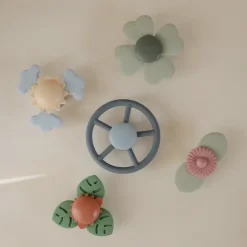 Idealne W Podróży|12M+ | Mushie Spinner sensoryczny z przyssawką - Wheel