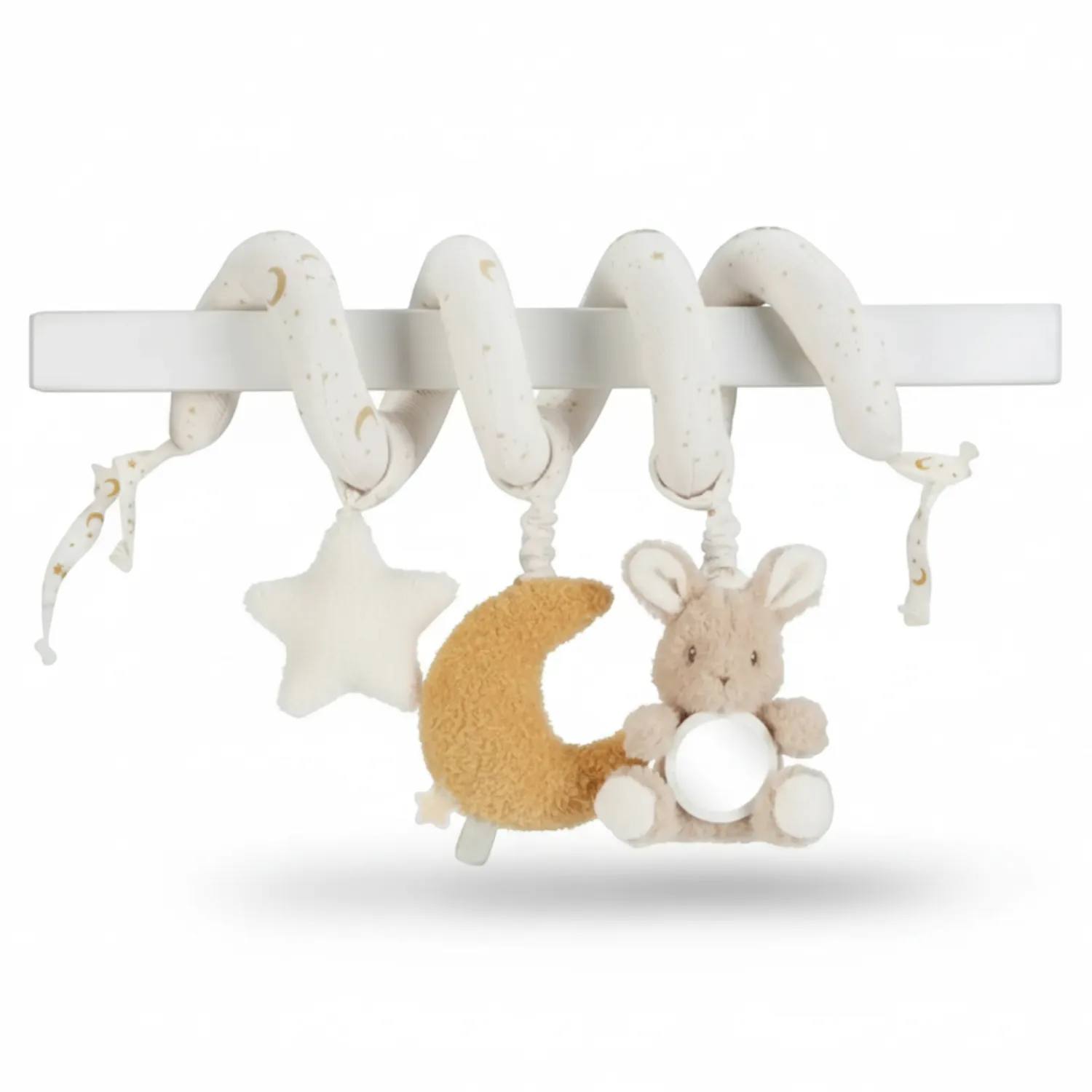 Idealne W Podróży|Zawieszki Do Wózka | Little Dutch Spiralka aktywizująca Newborn Naturals