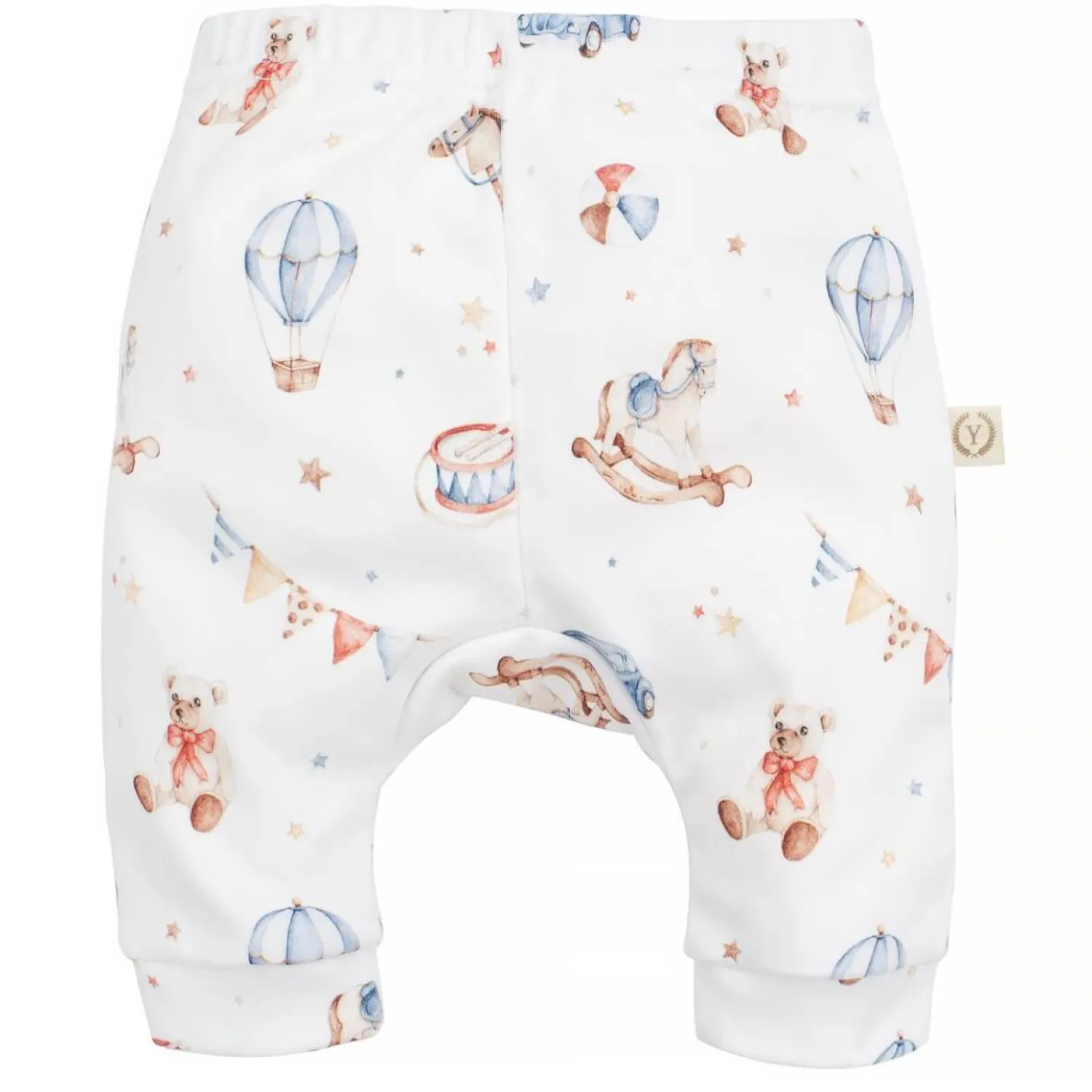 Ubranka Dziecięce | YOSOY Spodnie niemowlęce organic cotton - retro toys