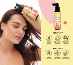 Naturalne Kosmetyki Dla Mam | Lullalove Spray termoochronny do włosów KERADEEP™ + KERARICE™, 100 ml