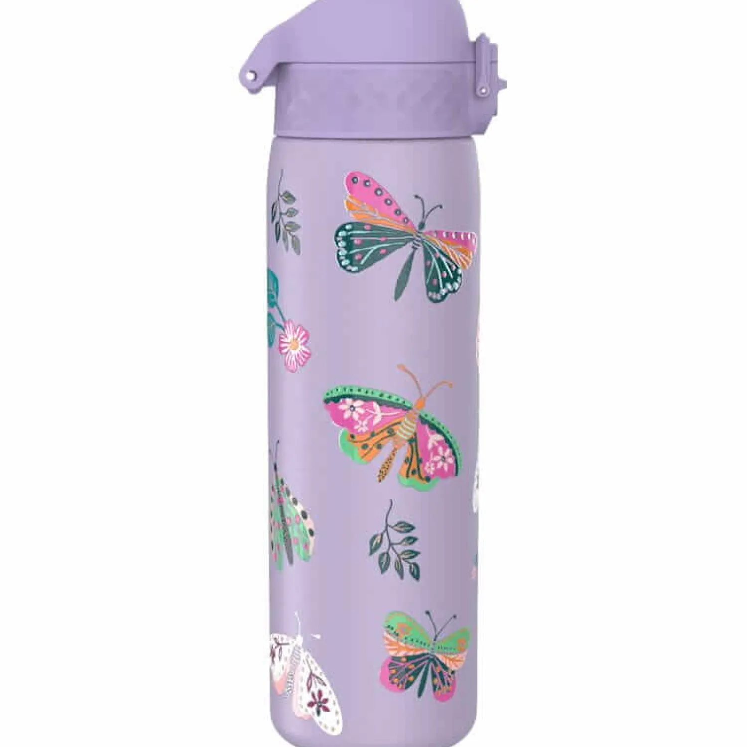 Bidony I Butelki|Bidony I Butelki | ION8 Stalowa butelka Double Wall - Butterflys, 500ml