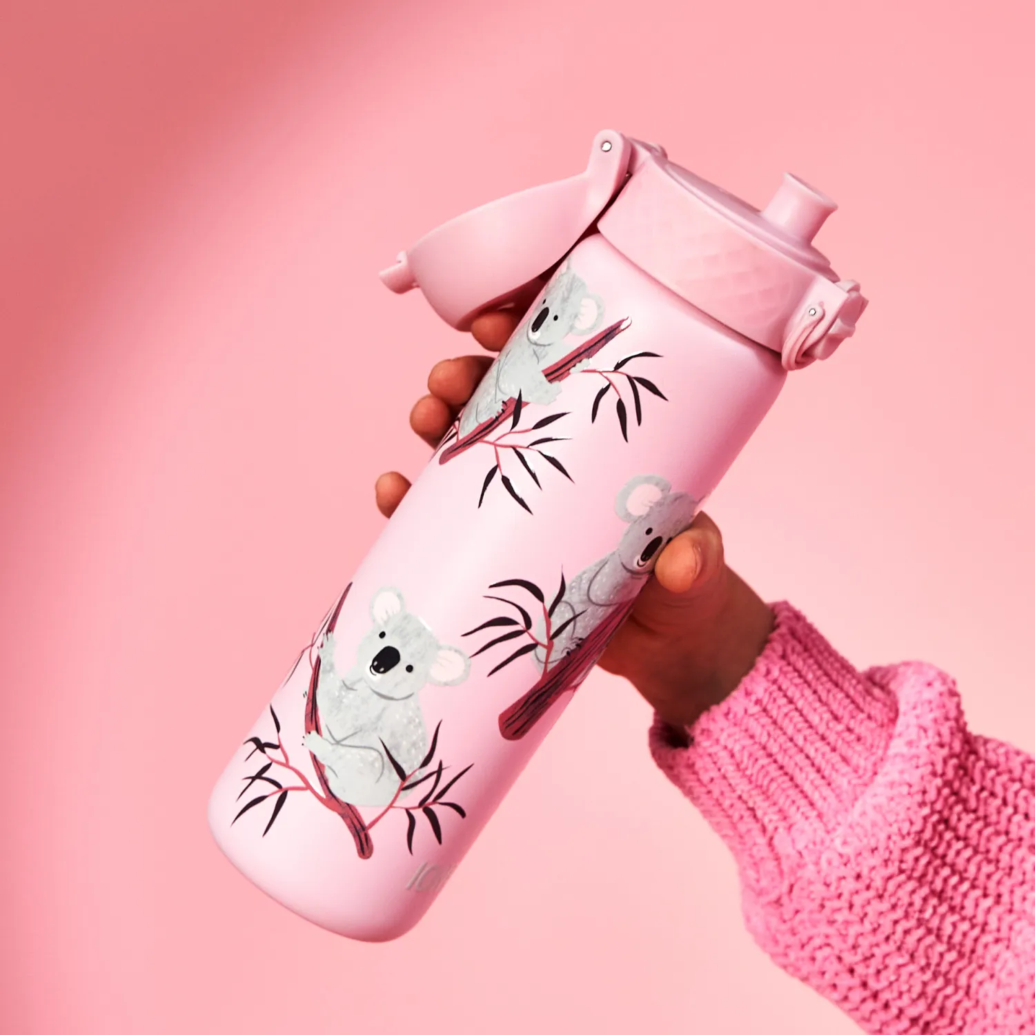 Bidony I Butelki|Bidony I Butelki | ION8 Stalowa butelka Double Wall - Koala, 500ml