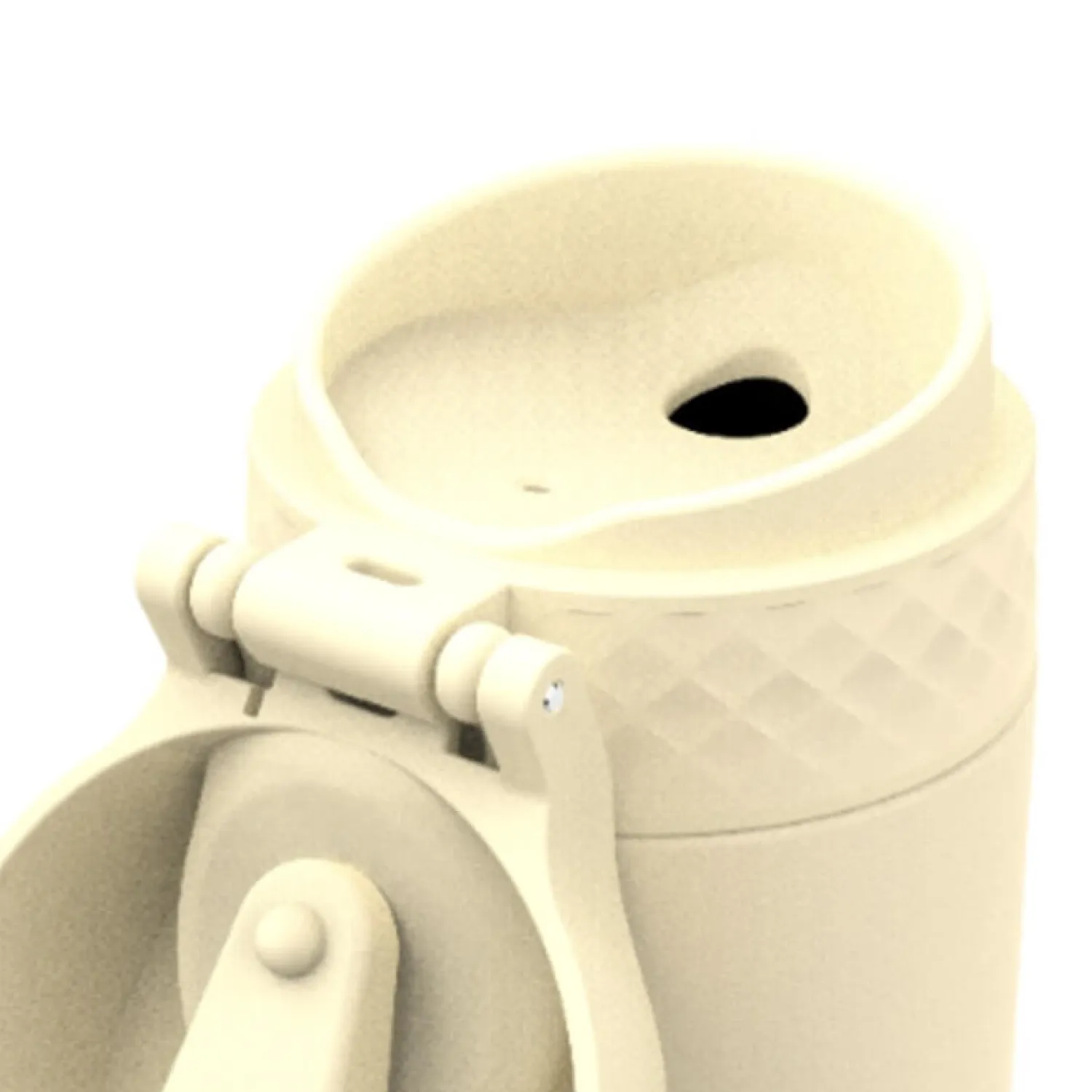 Bidony I Butelki|Butelki I Bidony | ION8 Stalowa butelka Double Wall Travel Mug - Tuberose