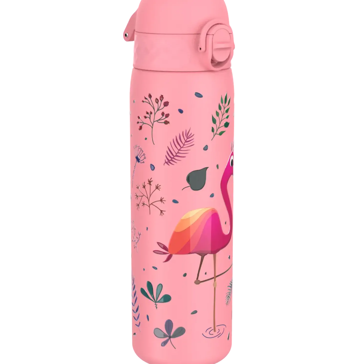 Stalowa butelka Single Wall - Flamingo, 600ml