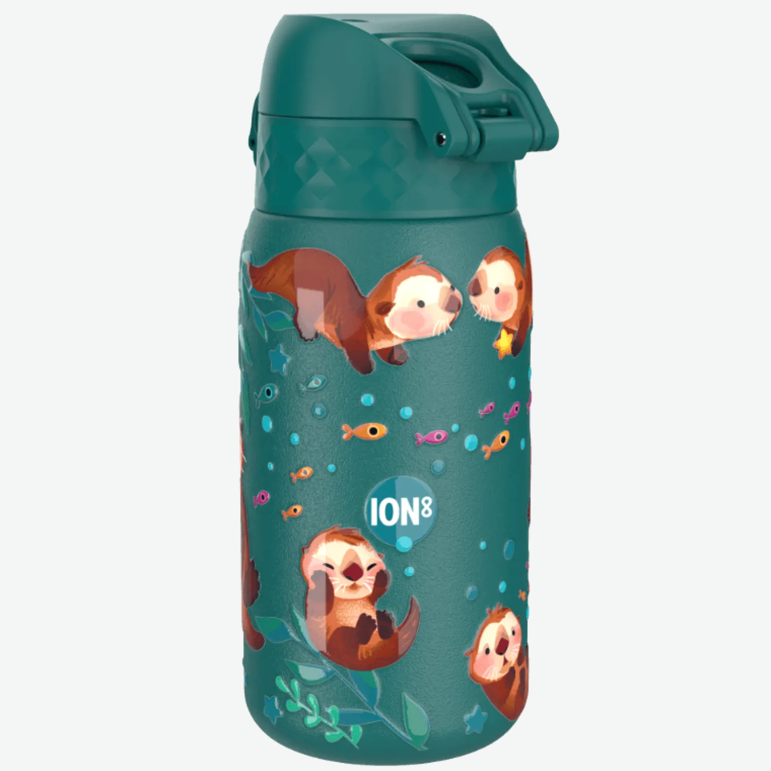 Bidony I Butelki|Bidony I Butelki | ION8 Stalowa butelka Single Wall - Otters, 400ml