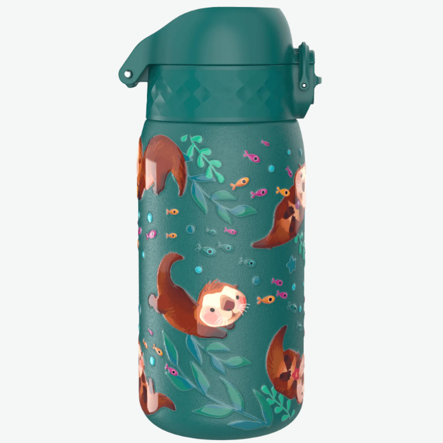Bidony I Butelki|Bidony I Butelki | ION8 Stalowa butelka Single Wall - Otters, 400ml