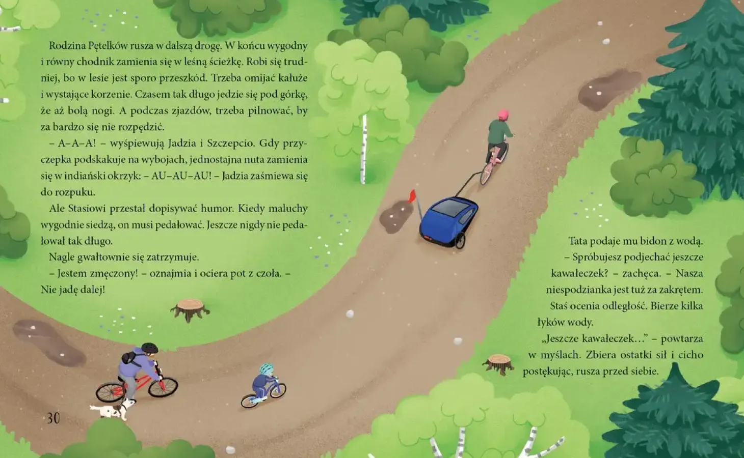 Staś Pętelka. Pierwsza przejażdżka