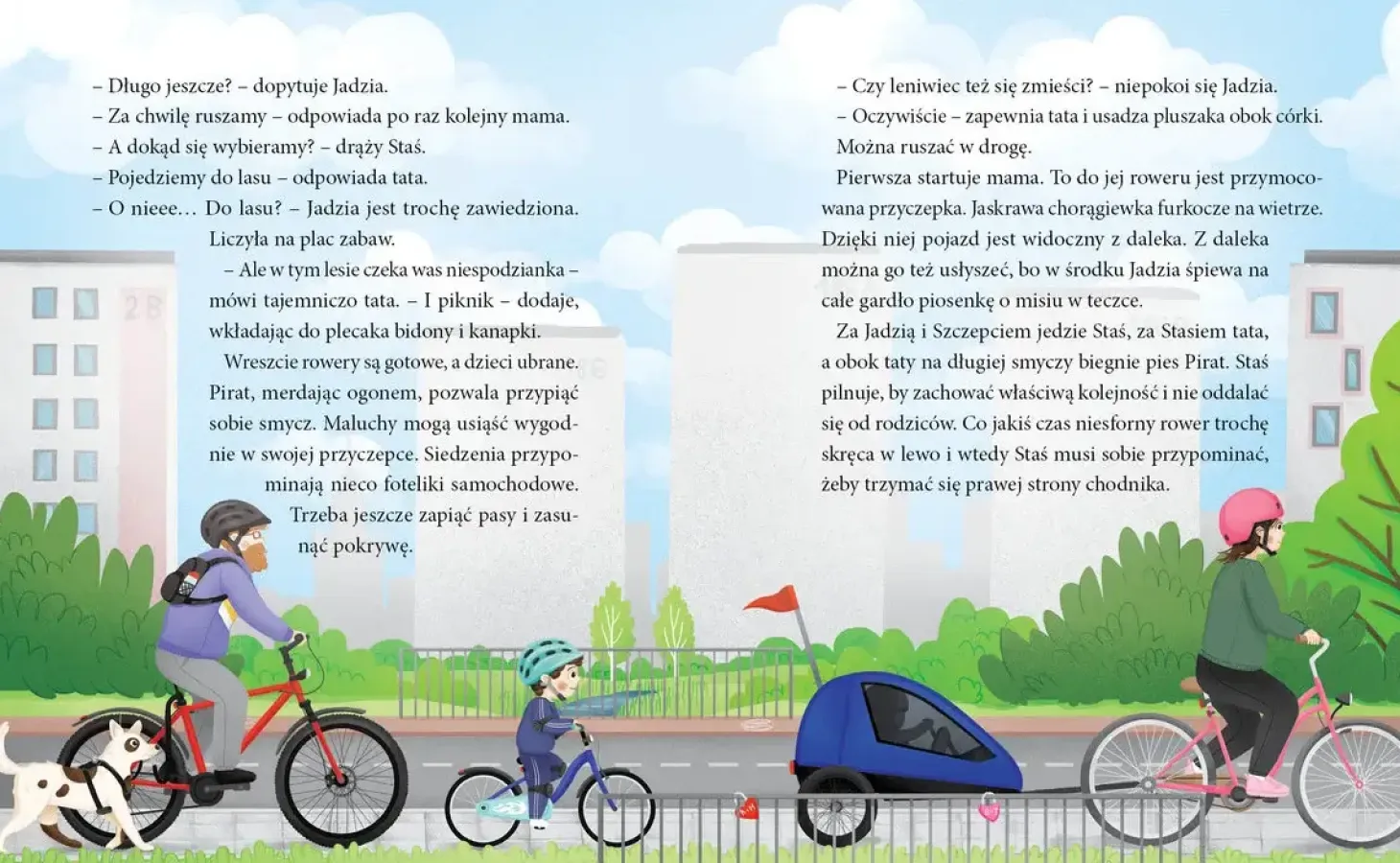 Staś Pętelka. Pierwsza przejażdżka