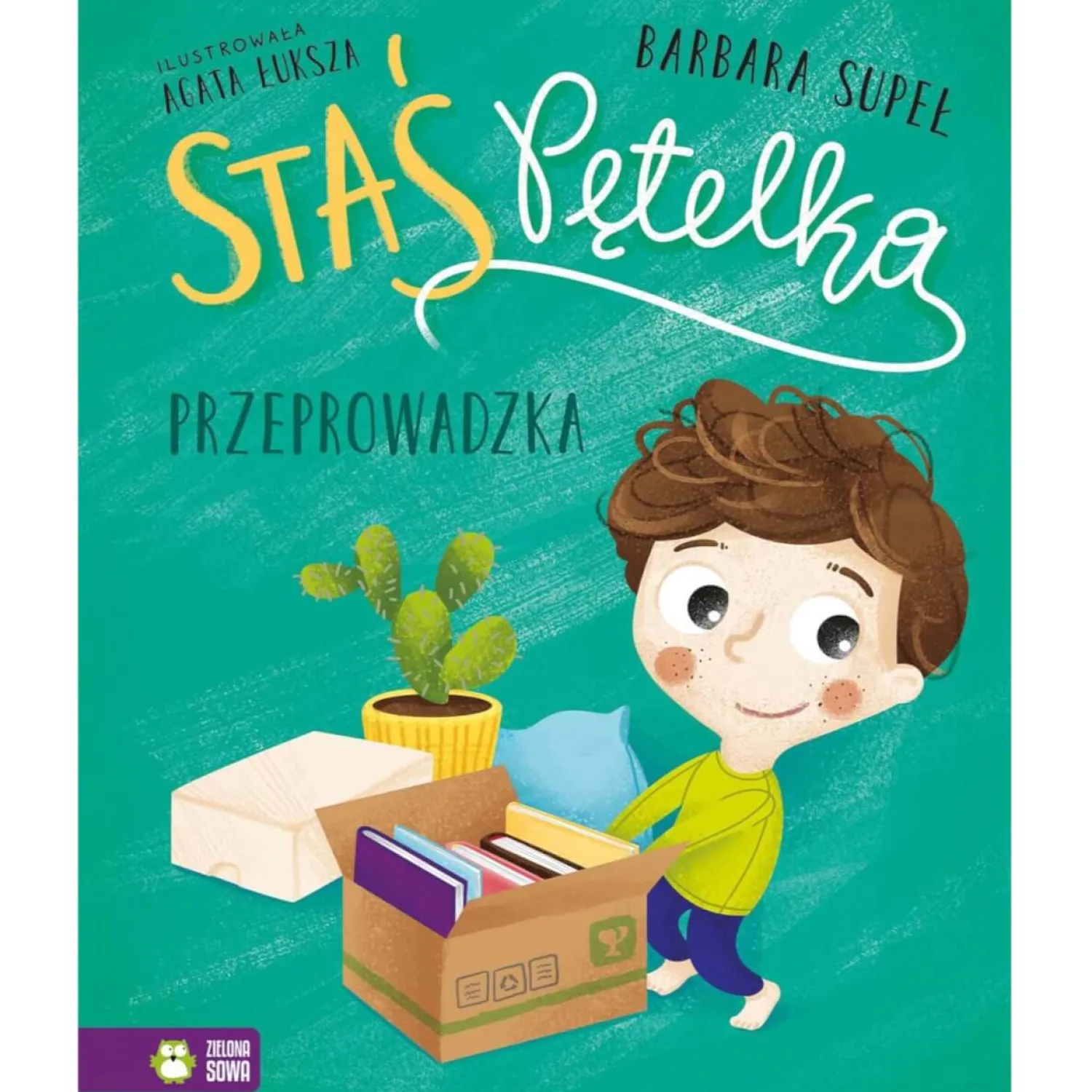 5-8 Lat|2-5 Lat | Wydawnictwo Zielona Sowa Staś Pętelka. Przeprowadzka