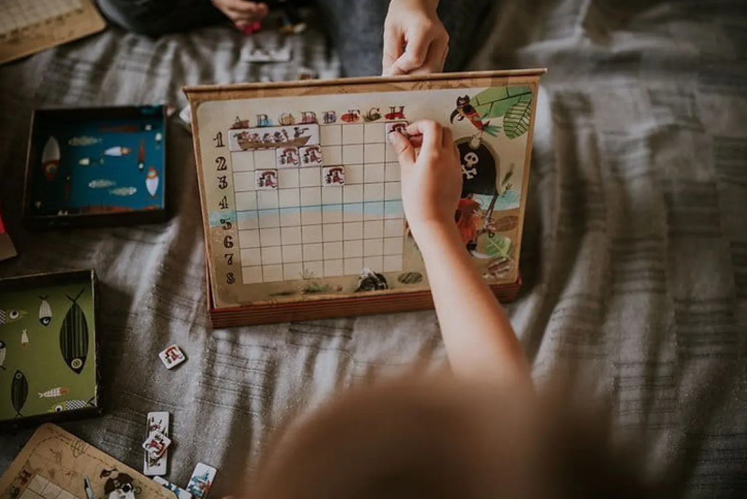 Idealne W Podróży|8 Lat+ | Janod Statki gra magnetyczna