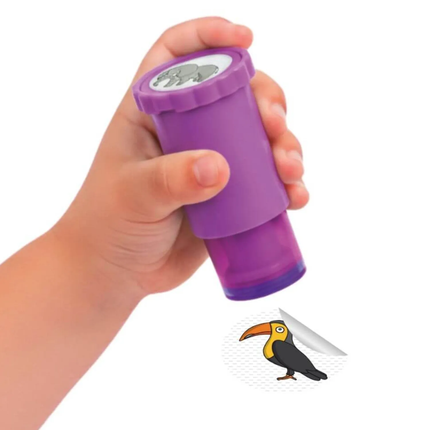 Idealne W Podróży|Naklejki | Apli Kids Stempel z naklejkami - Dżungla