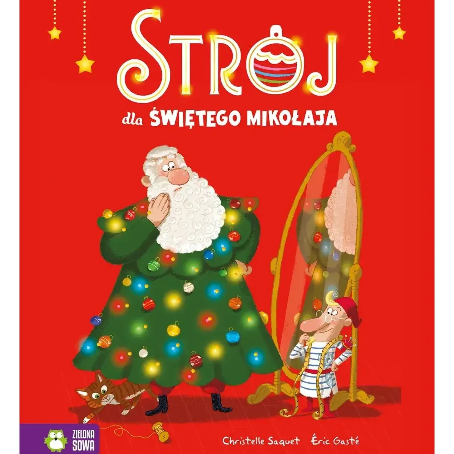 Świąteczne|2-5 Lat | Wydawnictwo Zielona Sowa Strój dla Świętego Mikołaja