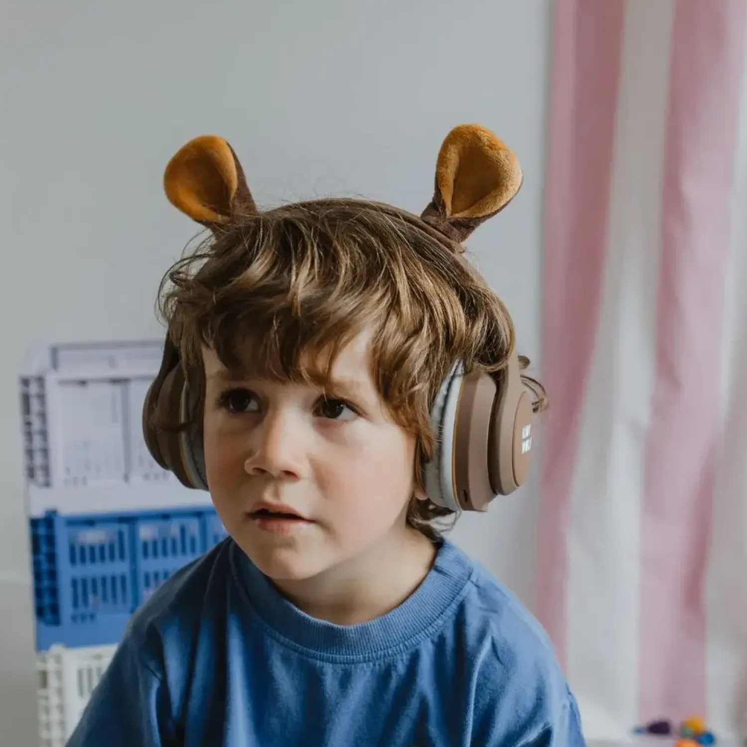 6 Lat+|7 Lat+ | Kidywolf Słuchawki KIDYEARS - miś