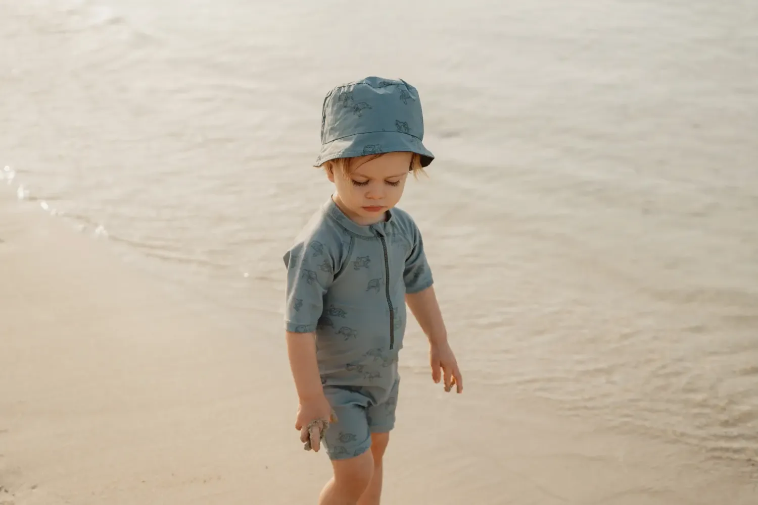 Stroje Kąpielowe|Stroje Kąpielowe | Little Dutch Swimsuit chłopięcy Turtle Island Olive