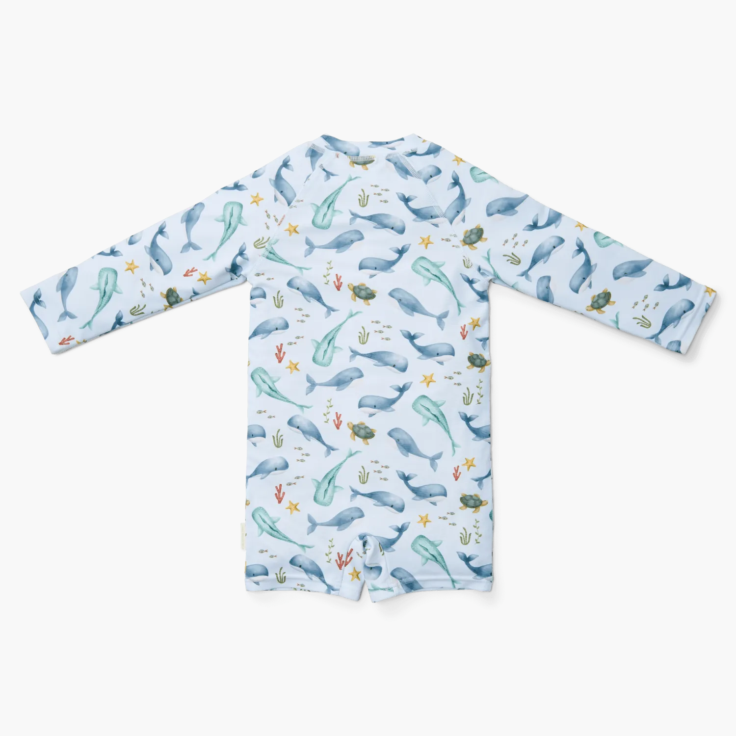 Stroje Kąpielowe|Stroje Kąpielowe | Little Dutch Swimsuit z długim rękawem Ocean Sea Life