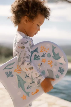 Stroje Kąpielowe|Stroje Kąpielowe | Little Dutch Swimsuit z długim rękawem Ocean Sea Life
