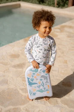 Stroje Kąpielowe|Stroje Kąpielowe | Little Dutch Swimsuit z długim rękawem Ocean Sea Life