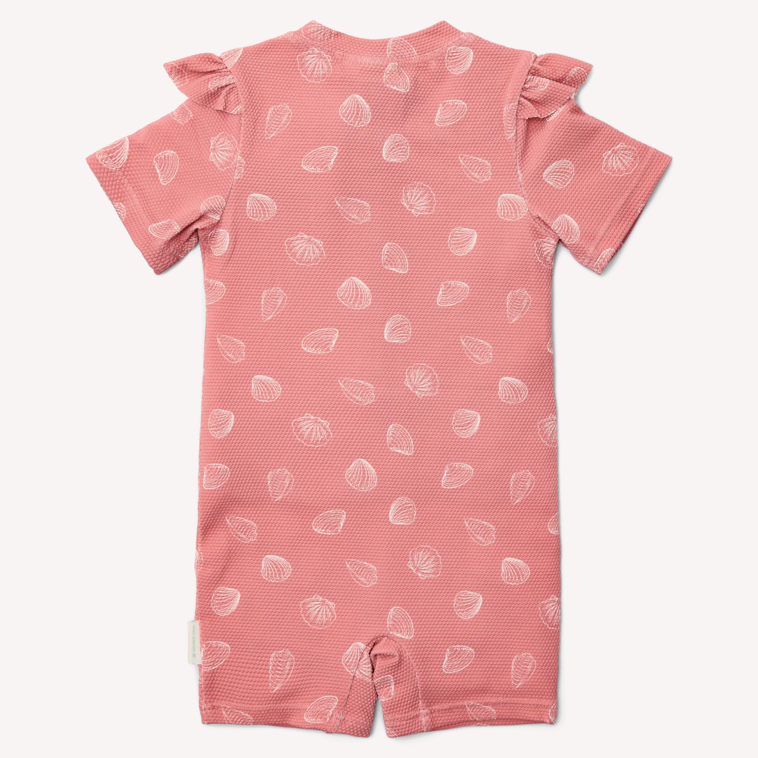 Stroje Kąpielowe|Stroje Kąpielowe | Little Dutch Swimsuit z krótkim rękawem Ocean Treasures Pink