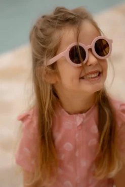 Stroje Kąpielowe|Stroje Kąpielowe | Little Dutch Swimsuit z krótkim rękawem Ocean Treasures Pink