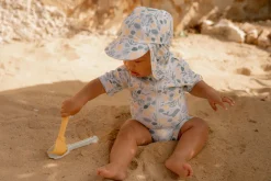 Stroje Kąpielowe|Stroje Kąpielowe | Little Dutch Swimsuit z krótkim rękawem Seashells