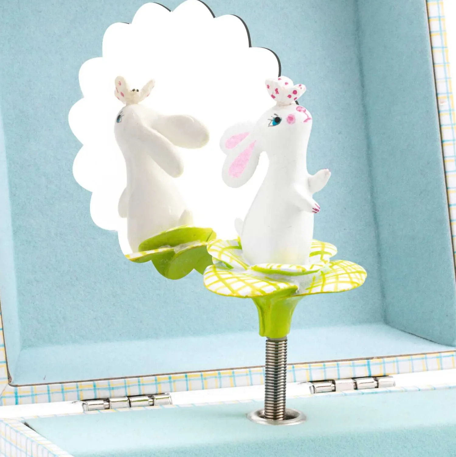 6 Lat+|7 Lat+ | Djeco Szkatułka z pozytywką SWEET RABBIT