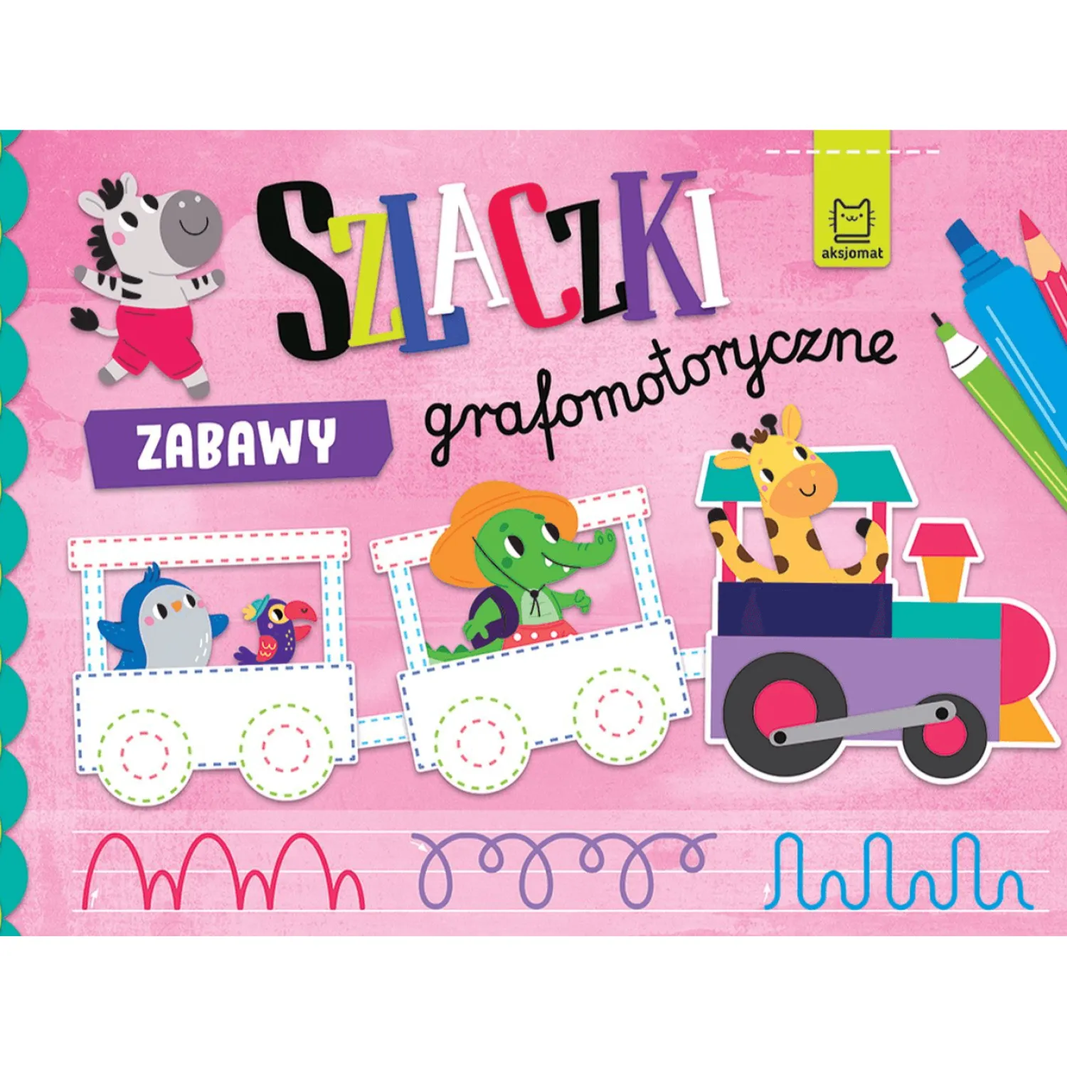 5-8 Lat | Wydawnictwo Aksjomat Szlaczki. Zabawy grafomotoryczne