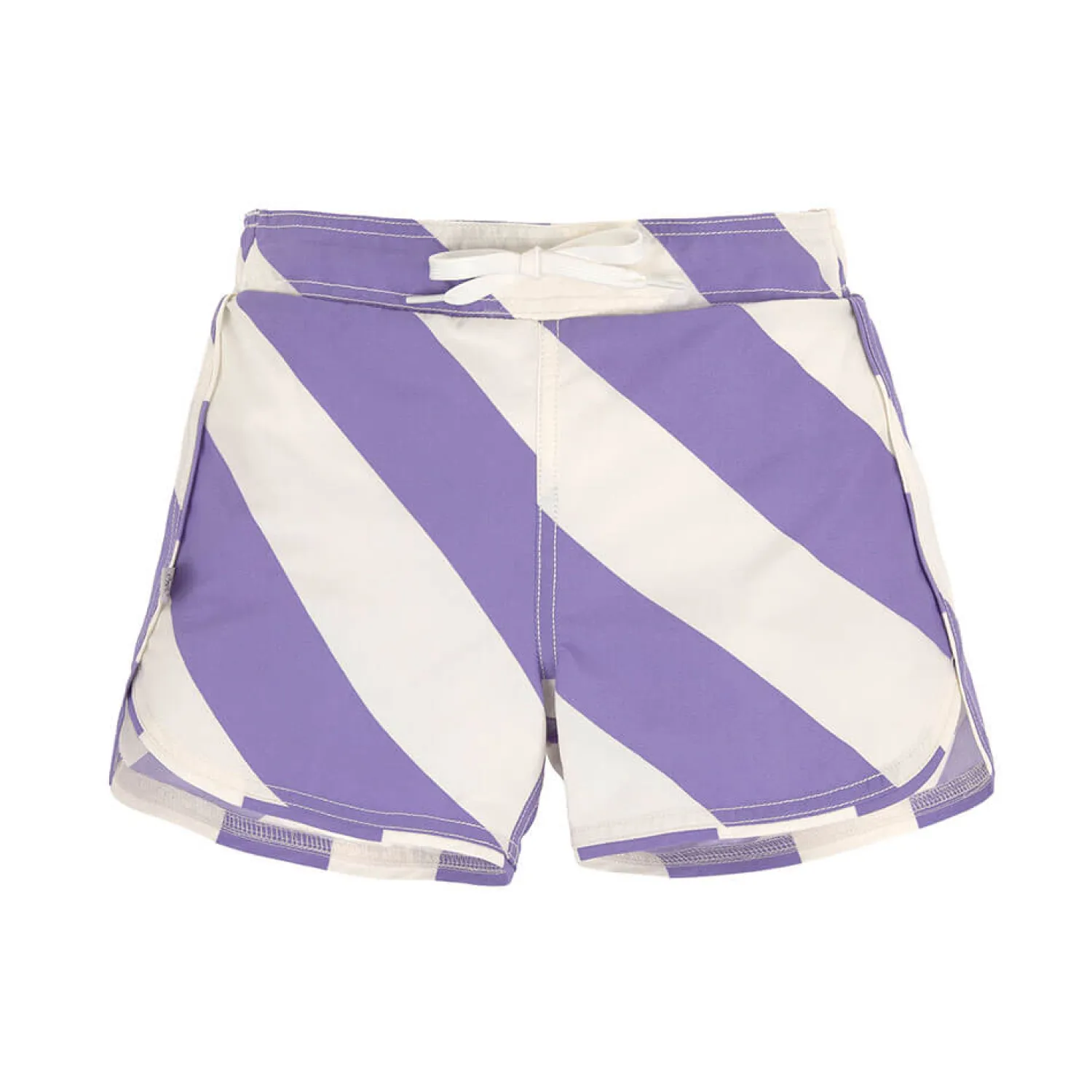 Stroje Kąpielowe|Stroje Kąpielowe | Lassig Szorty kąpielowe Splash & Fun Stripes Purple - Sea Salt