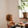 Metoda Blw|Naczynia Dla Dzieci | Mushie Sztućce dla dzieci, łyżka i widelec - Blush