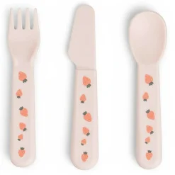 Sztućce dla dziecka Foodie Tiny Farm Powder