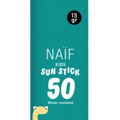 Naturalne Kosmetyki Dla Mam|Naturalne Kosmetyki | Naif Sztyft przeciwsłoneczny SPF50 dla dzieci i niemowląt, 15g