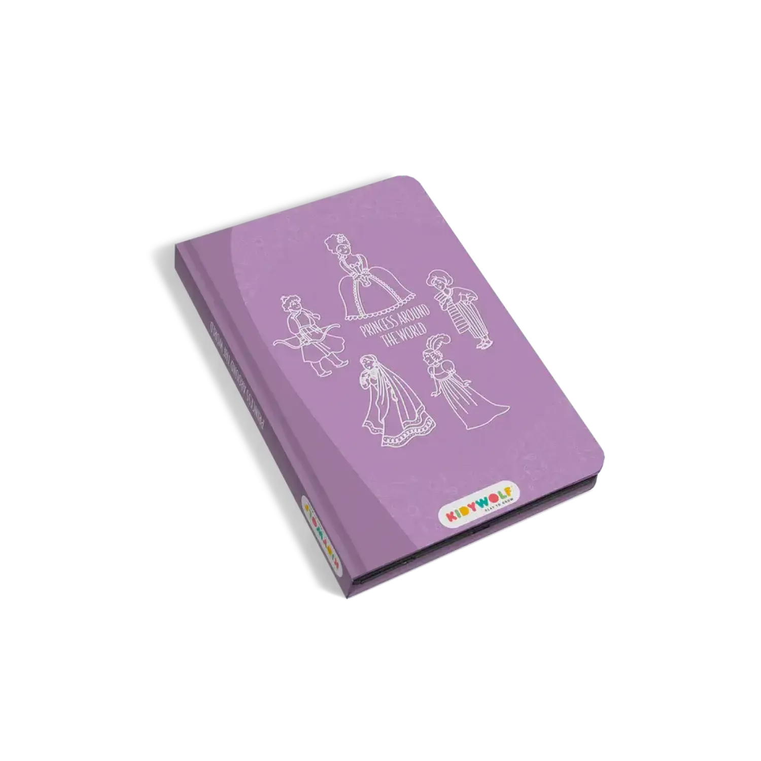 Idealne W Podróży|6 Lat+ | Kidywolf Tablet graficzny z szablonami do rysowania KIDYDRAW-MINI - princess