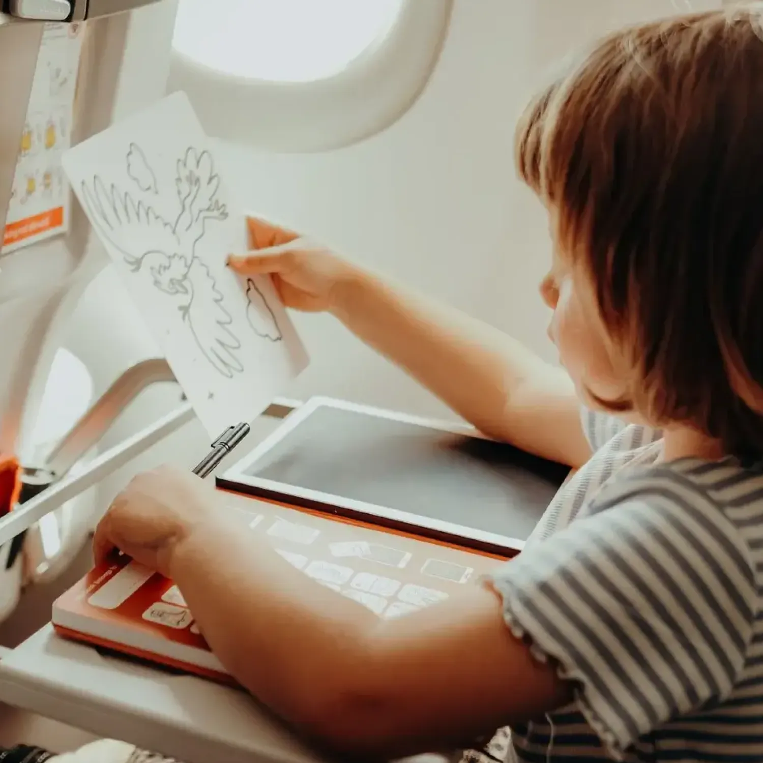 Idealne W Podróży|6 Lat+ | Kidywolf Tablet graficzny z szablonami do rysowania KIDYDRAW-MINI - princess