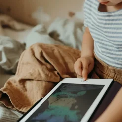 Tablet graficzny z szablonami do rysowania KIDYDRAW-MINI - ocean i piraci