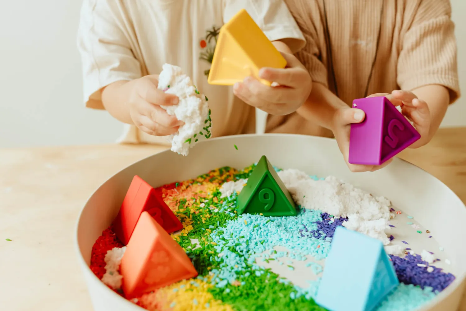 6 Lat+|3 Lata + | Jellystone Tacka sensoryczna Play Tray 2w1 - Lilac