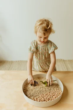 6 Lat+|3 Lata + | Jellystone Tacka sensoryczna Play Tray 2w1 - Lilac