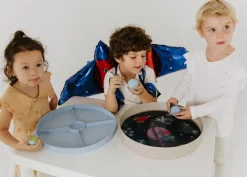 6 Lat+|3 Lata + | Jellystone Tacka sensoryczna Play Tray 2w1 - Soft Blue